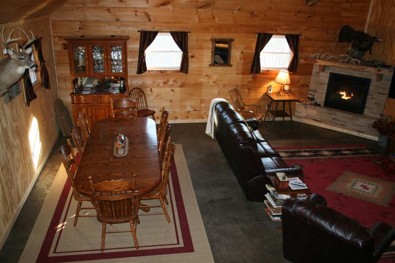 Dining area in Main Lodge