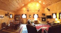The living area of the Lodge.